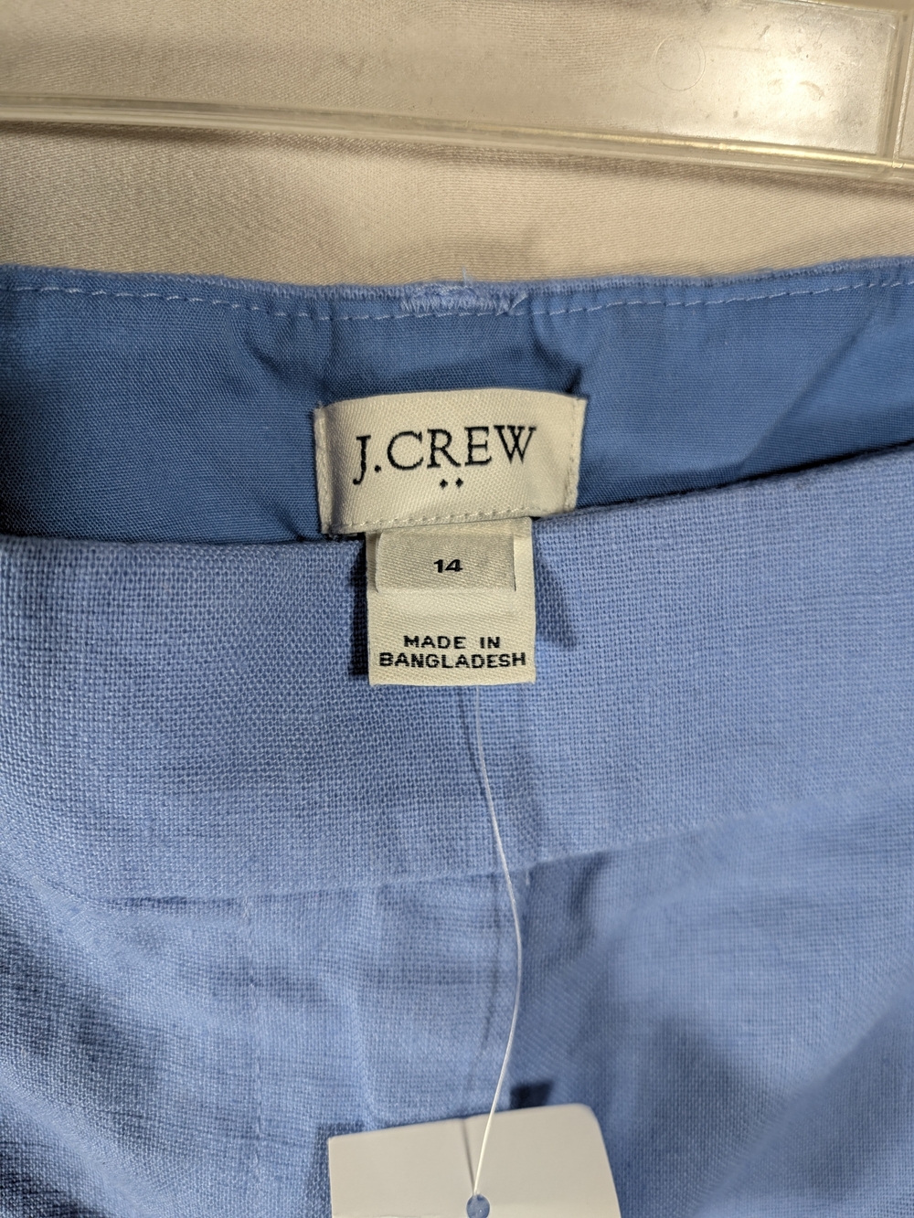 NWT J. Crew Linen Scalloped Women’s Shorts - Picture 2 of 9